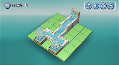 Flow Water Fountain 3D Puzzle screenshot thumbnail