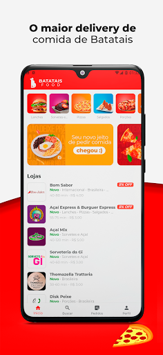 Android application Batatais Food screenshort