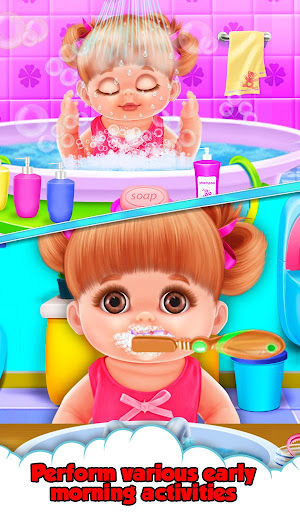 Android application Baby Ava Daily Activities Game screenshort