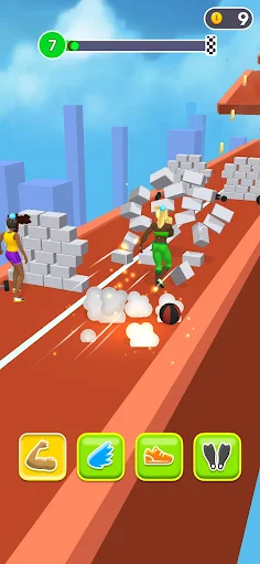 Sports Girl Runner - Screenshot 1