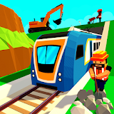 City Subway Build & Ride: Railway Craft Train Game icon