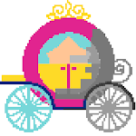 Cover Image of Download Princess Pixel Art Coloring  APK