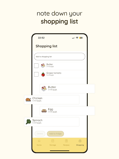 Empty My Fridge - food manager