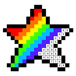 চিহ্নৰ প্ৰতিচ্ছবি No.Color: Color by Number