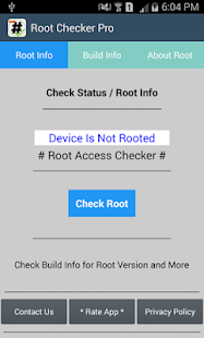 Root Checker Pro Capture d'écran