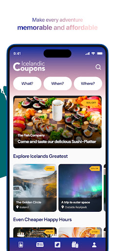 Icelandic Coupons Screen 2