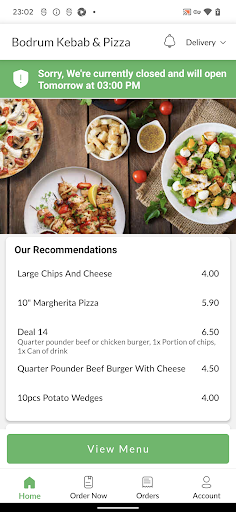 Bodrum Kebab & Pizza Screen 2
