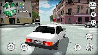 ВАЗ 21099 - Игра Лада Девятка - Screenshot 3