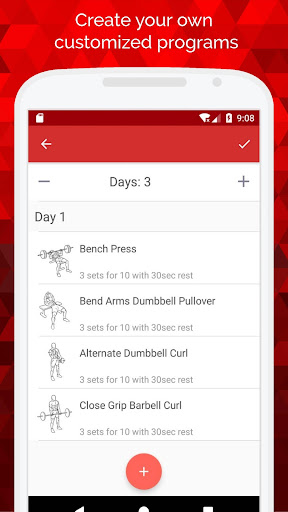 Powr - Weight Lifting Tracker Screen 2