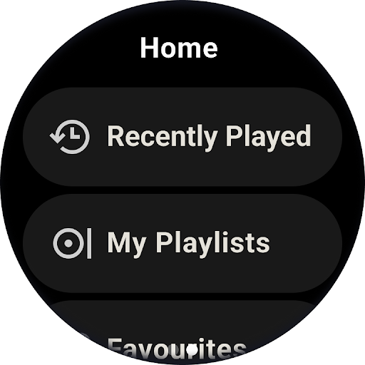 Screenshot of Napster Music