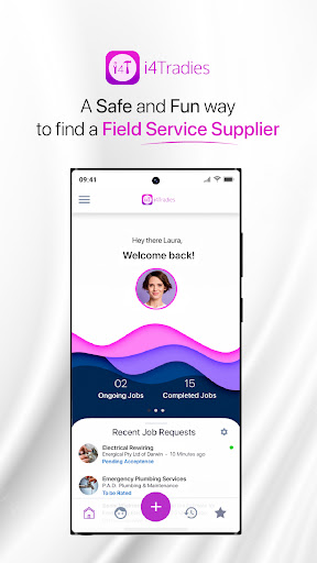 Android application i4Tradies screenshort