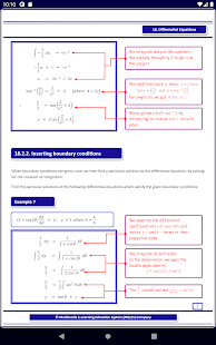 Differential equations Screenshot