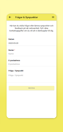 Glad Assistans Screen 2