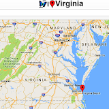 Virginia Map icon