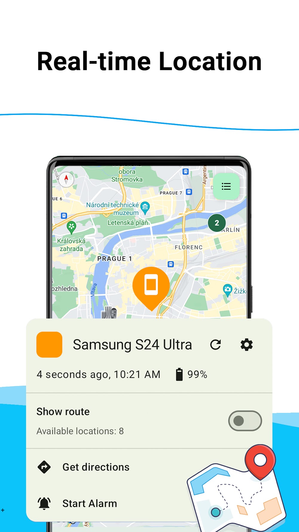 Find My Phone, Global Location Search