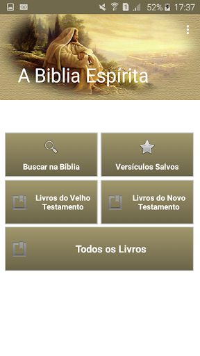 Android application A Bíblia Espírita screenshort