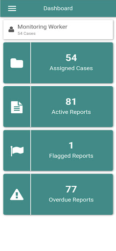 Android application Children First: Monitoring screenshort