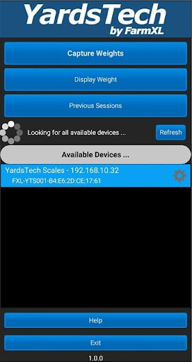 Android application YardsTech App by FarmXL screenshort