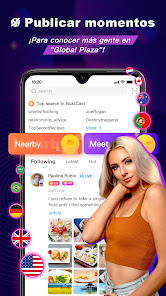Captura de Pantalla 4 BuzzCast - Live Video Chat App android