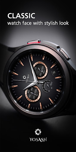 Android application D330 Simple Classic Watch Face screenshort