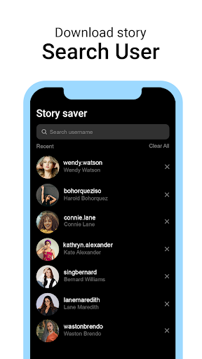 Android application Story Saver screenshort