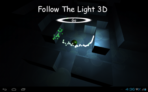 Follow the Light 3D Maze Screen 3