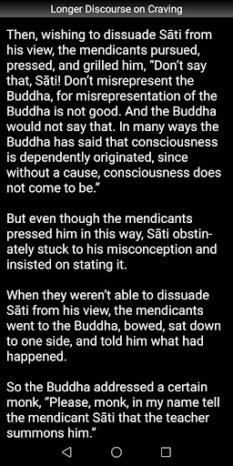 Longer Discourse on Craving