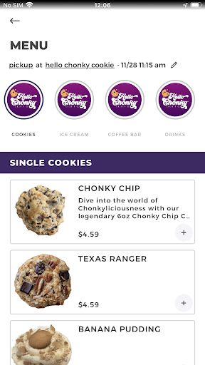 Hello Chonky Cookie Co. Screen 3