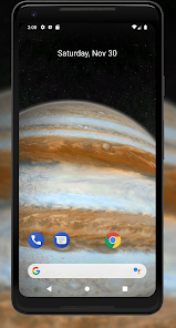 Captura 4 Planets 3D live wallpaper android
