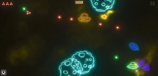 Indie Retro News: Silent Star: Blast - A nod to the asteroids gameplay!