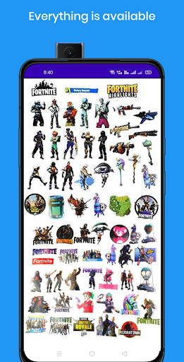 Fortnite Stickers for WhatsApp - WA Sticker