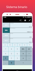Screenshot 4 Conversor Binario Decimal Hexa android