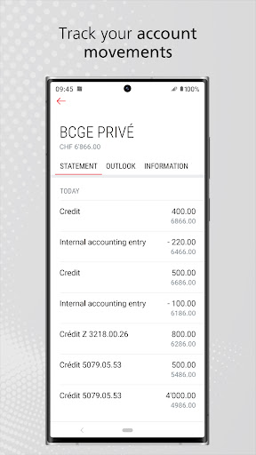 BCGE Mobile Netbanking Screenshot 4 - AppWisp.com