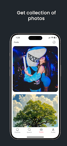 Android application Playday - Playlists & Photos screenshort