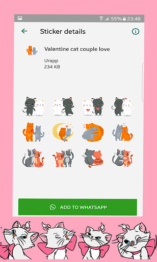 LULU Caty Stickers for WhatsApp
