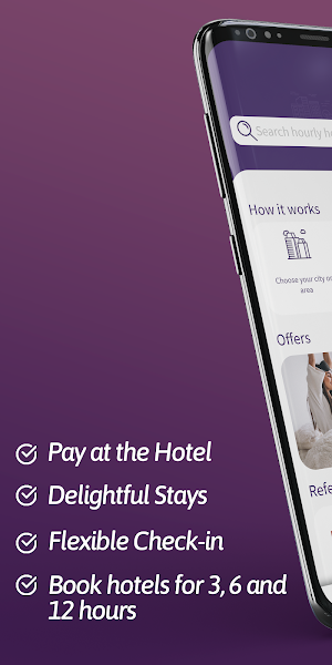 BreviStay: India's Best Hourly Hotel Booking App screenshot 2
