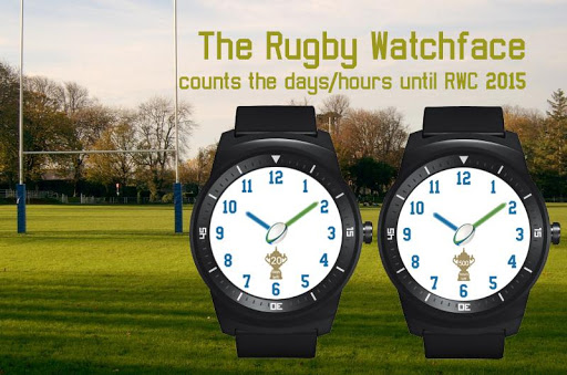 Rugby Watchface Screen 2