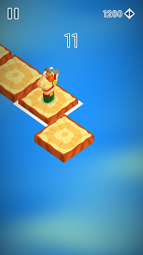 Tiles Way: Yeti snow game Screen 2