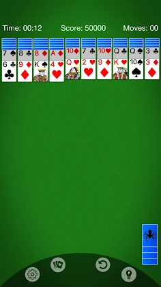 Spider Solitaire -  Cards Game - Screenshot 1