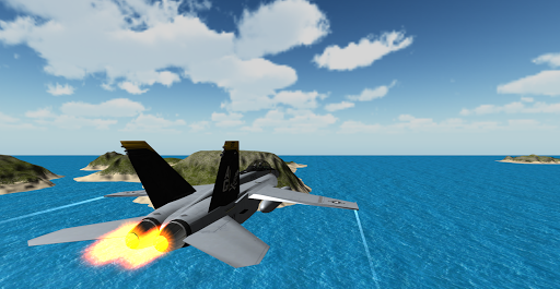 Android application F18 Fighter Flight Simulator screenshort