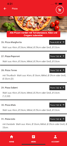 Pizza Babans Screen 3