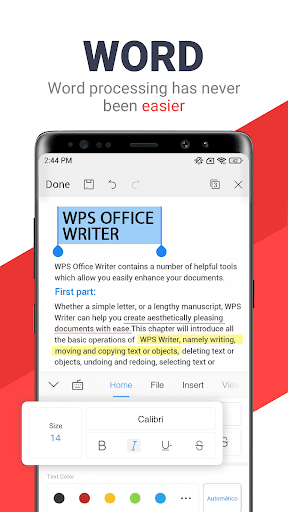 WPS Office PDF Word Excel PPT Mod APK 17.5 (Premium) Android