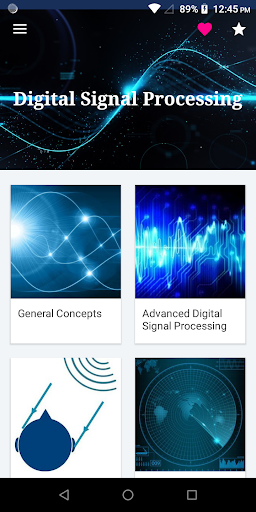 Android application Digital Signal Processing screenshort