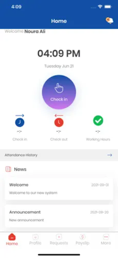 Android application THMHR screenshort