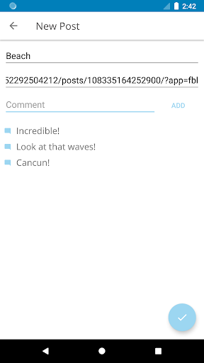 Auto Comment Screen 3