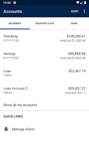Heritage USA FCU Screen 3