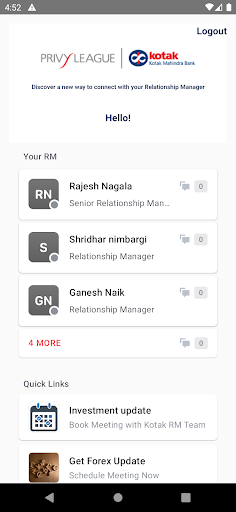 RM eKonnect Screen 3