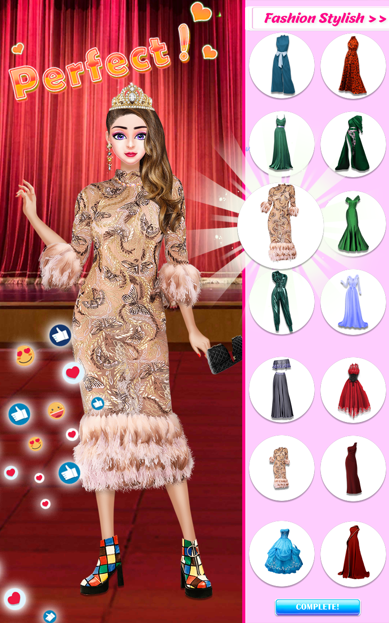 Princess Makeover DressUp Game Download for mac