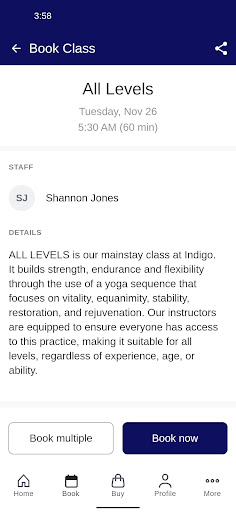 My Indigo Yoga Screenshot 3 - AppWisp.com