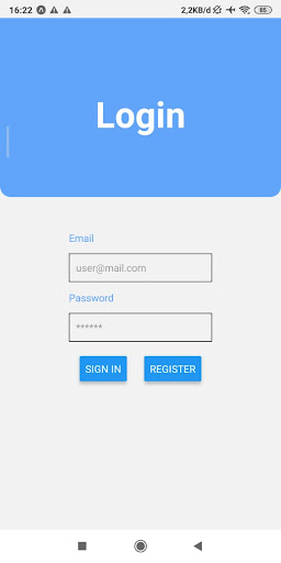 Android application CafeKu (Kelompok 3) screenshort